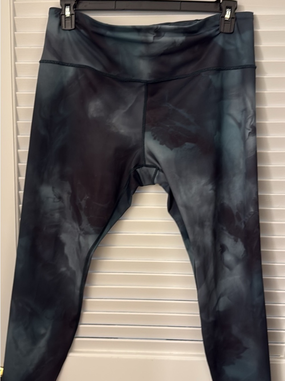 Athleta Black Interior Logo Activewear Top